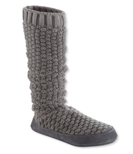 Women's L.L.Bean Slipper Socks, Tall Knit | Free Shipping at L.L.Bean