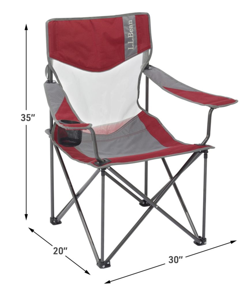 triple folding camping chair