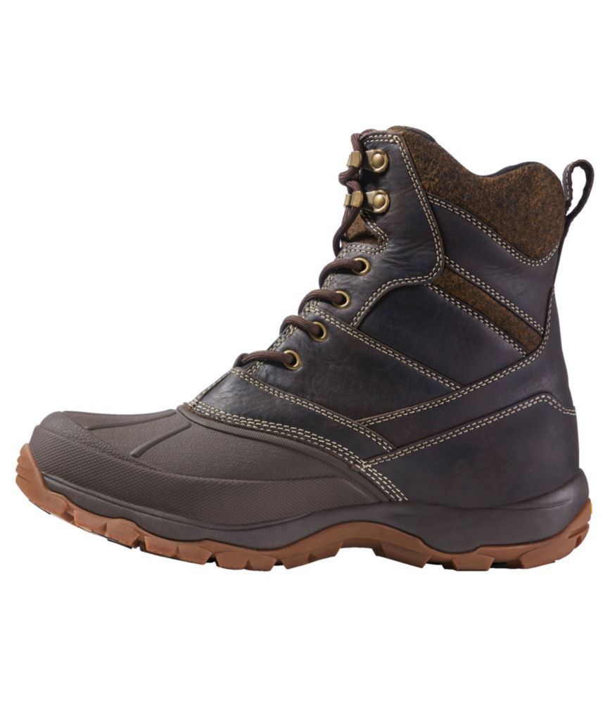 Men's Storm Chaser Boots 4, Lace-Up with Arctic Grip, Bean Boot Brown, small image number 2