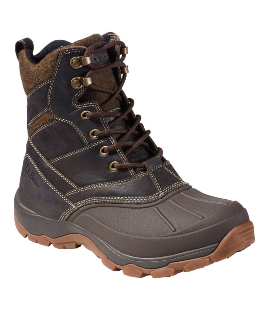 Men's Storm Chaser Boots 4, Lace-Up with Arctic Grip, Bean Boot Brown, small image number 6