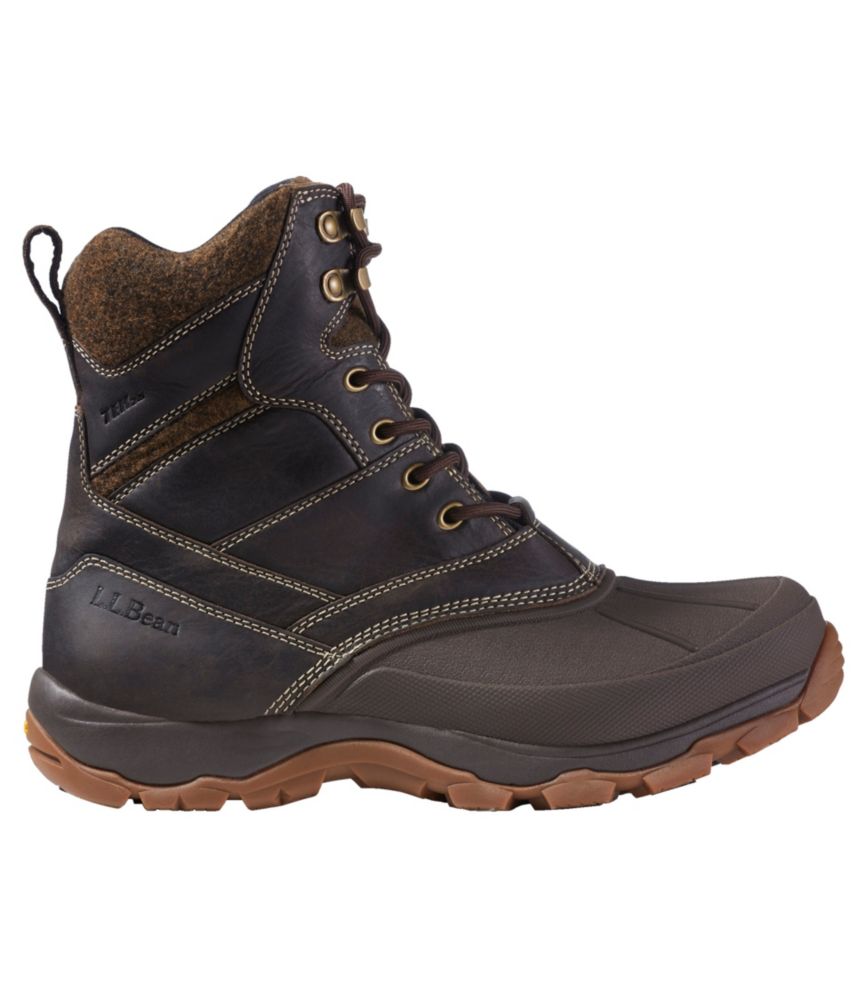 Men's Storm Chaser Boots 4, Lace-Up with Arctic Grip, Bean Boot Brown, small image number 1