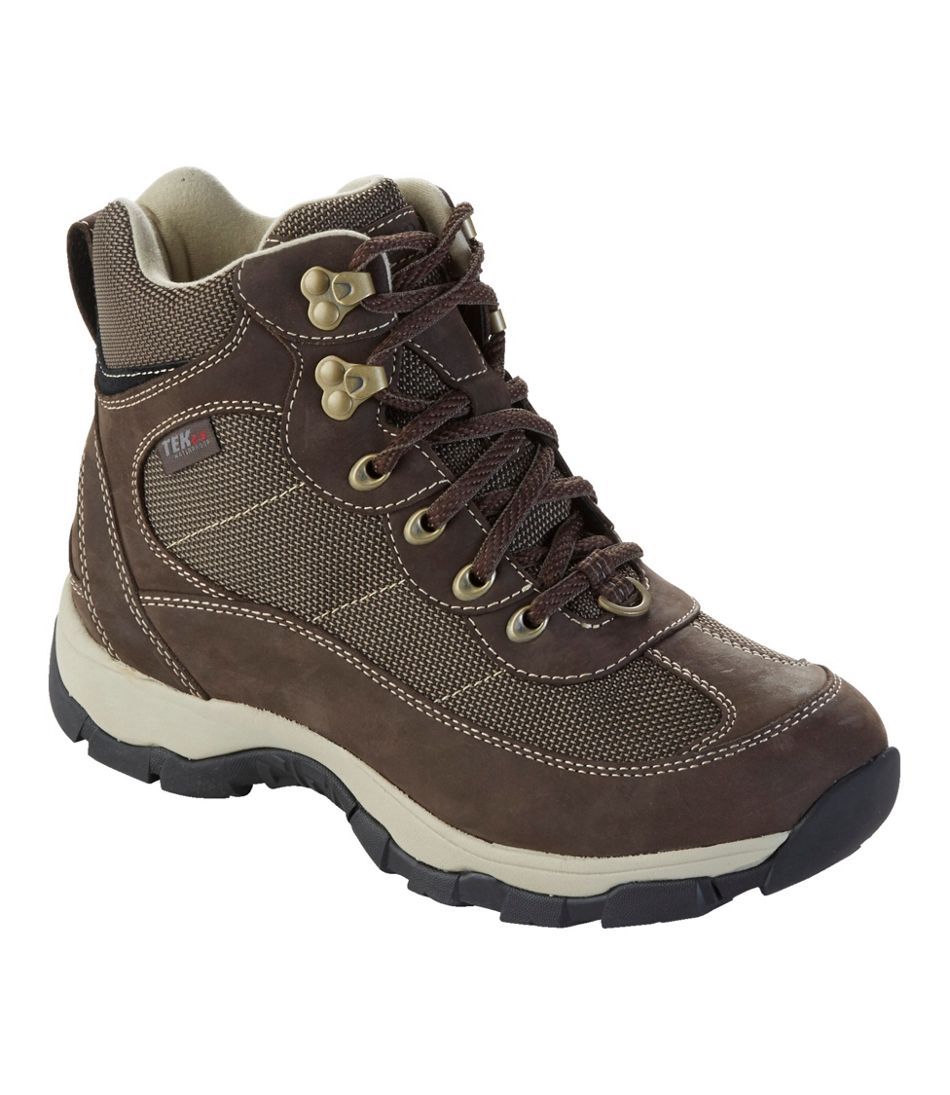 Women's Snow Sneakers 4 with Arctic Grip, Mid Lace-Up | Boots at L.L.Bean