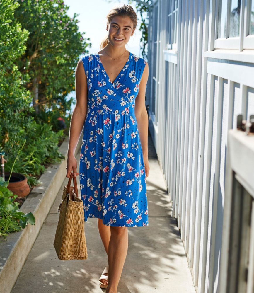 ll bean summer knit dress