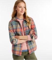 AURALEE - SUPER SOFT WOOL FLANNEL ZIP SHIRTS: VIOLA STELLA