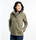 Cotton utility outlet jacket women