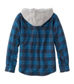 Hooded fleece outlet lined lumberjack shirt