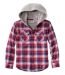  Color Option: Deep Rosewood Plaid, $64.95.