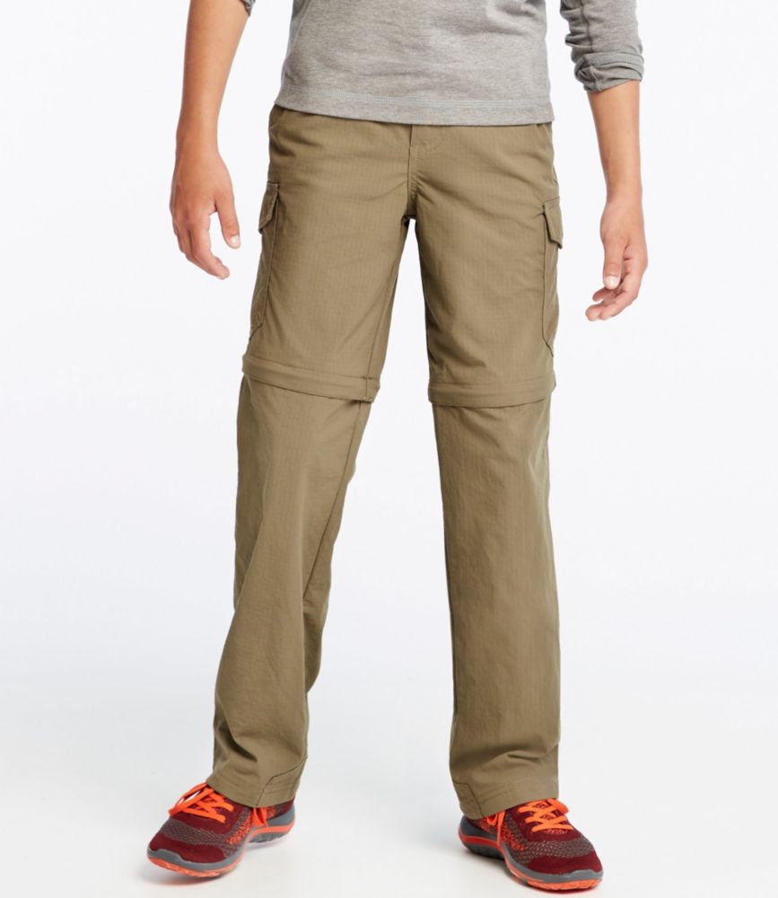 childrens zip off walking trousers