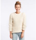 Women's 1912 Heritage Irish Fisherman Sweater, Crewneck