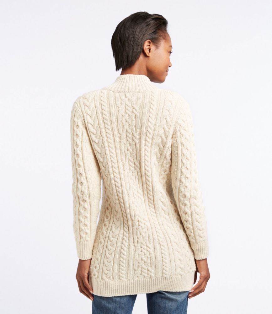 ll bean aran sweater