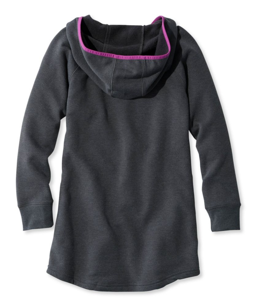 girls hooded sweatshirt dress