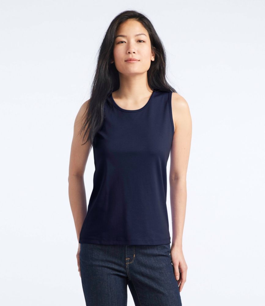 Women's Pima Cotton Tee, Shell