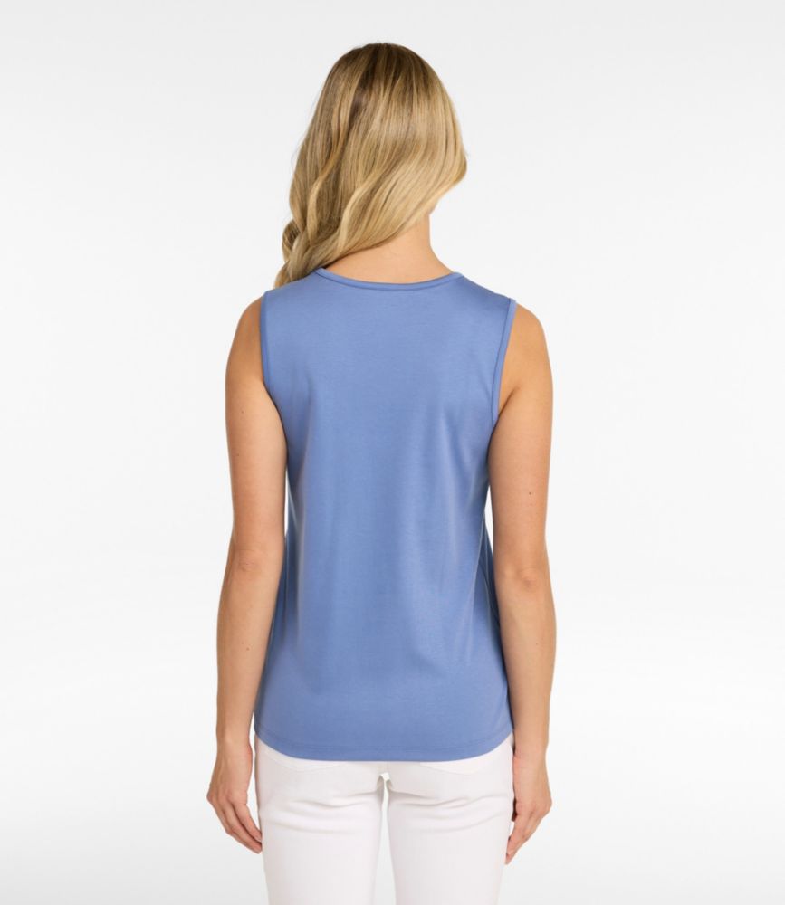 Women's Pima Cotton Tee, Shell - image 5