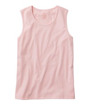 Women's Pima Cotton Tee, Shell