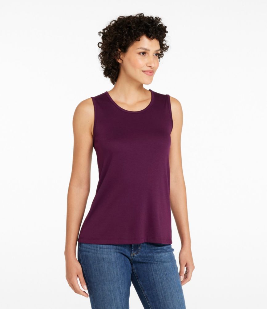 Women's Pima Cotton Tee, Shell Dry clean twice a year and it remains like the day I rec'd it, tried finding another at the LLB outlet store in Maine but no luck, my wife and I visit twice a year and purchase a mid-size SUV cargo area full of gifts and spring/fall clothing additions