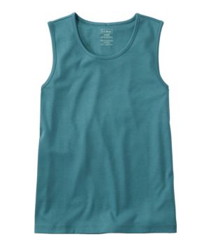 Women's Pima Cotton Tee, Shell