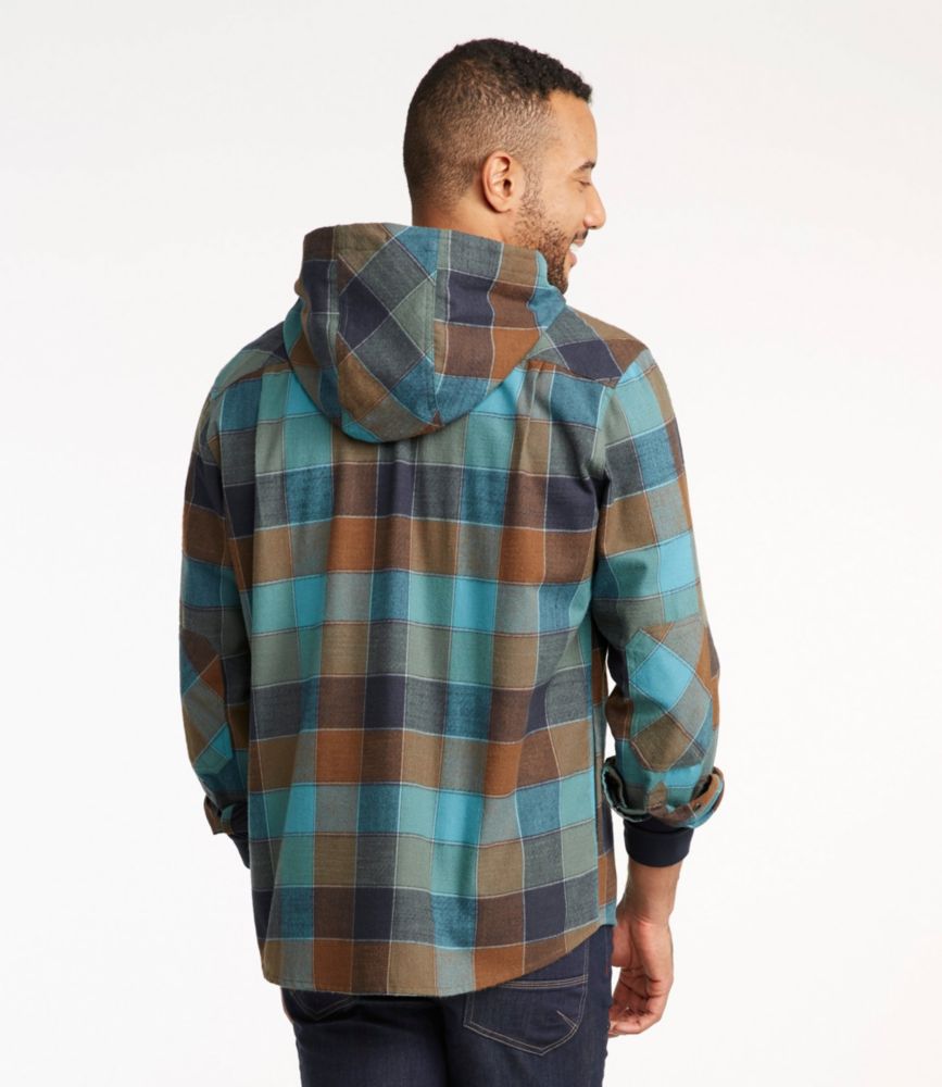ll bean mens flannel hoodie
