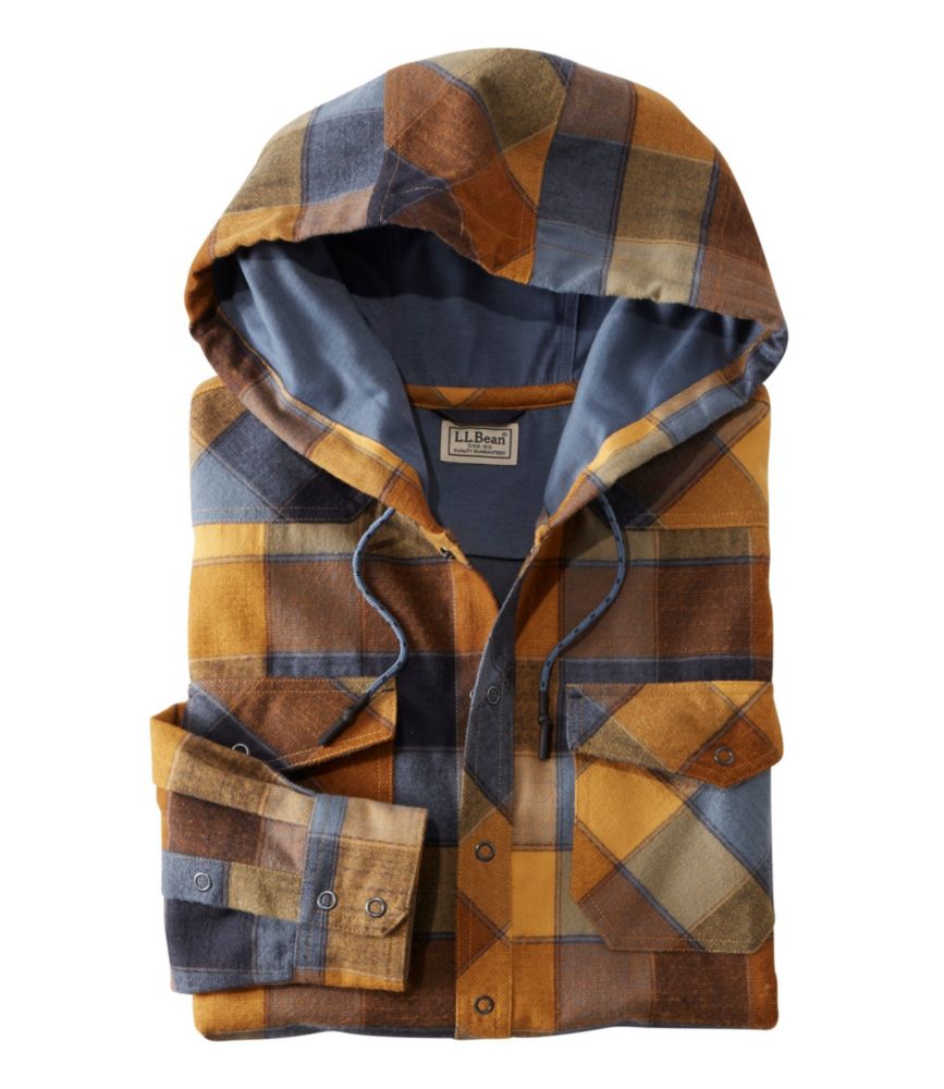 ll bean mens flannel hoodie