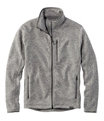 Bean's Sweater Fleece, Full-Zip Jacket, Grey Heather, small image number 0