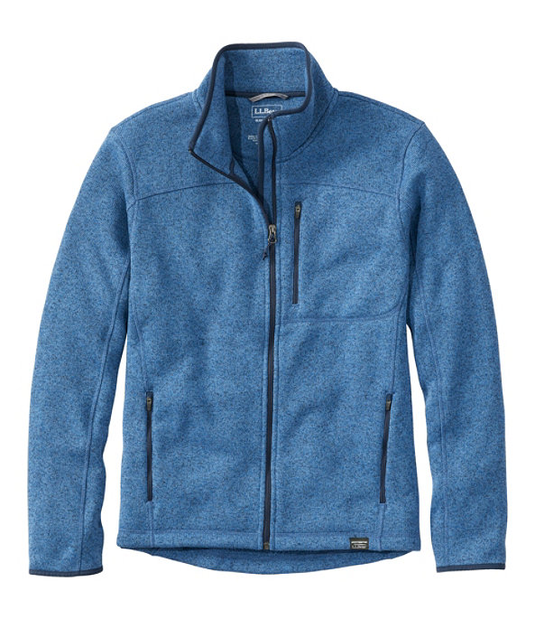 Bean's Sweater Fleece, Full-Zip Jacket, Rustic Blue, large image number 0