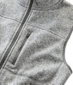Sweater Fleece Vest, Grey Heather, small image number 3