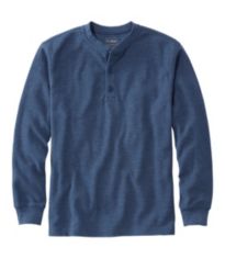 トップス 90's LLBean stripe henry neck l/s tshirt Men's Bean's Vintage Soft Knit Henley, Stripe