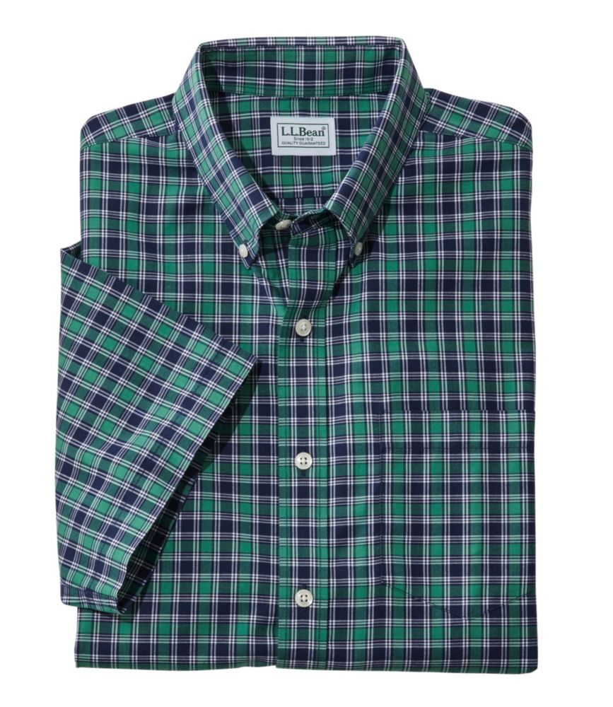 Men's WrinkleFree Kennebunk Sport Shirt, Traditional Fit ShortSleeve