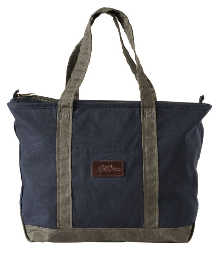 Waxed-Canvas Tote Bag | Tote Bags at L.L.Bean