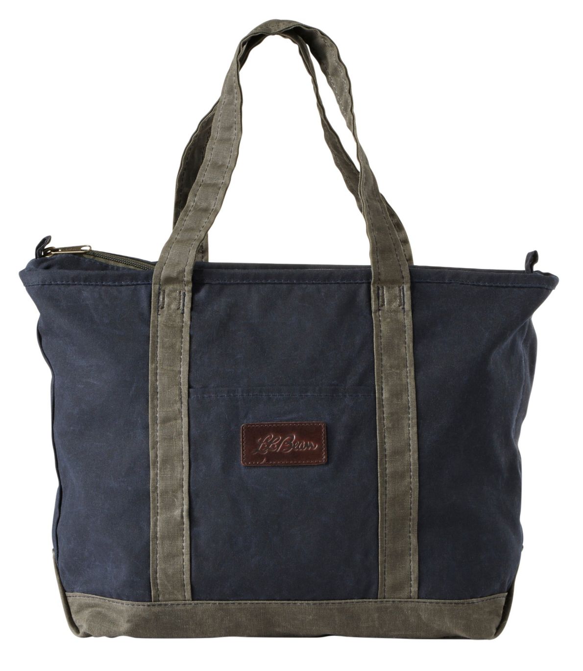 Waxed-Canvas Tote Bag at L.L. Bean