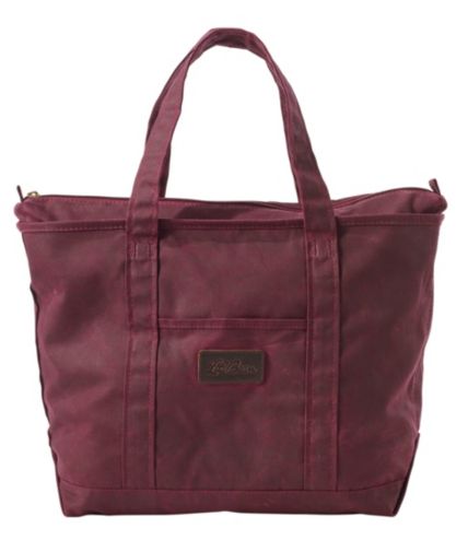 Waxed Canvas Large Tote, Oversized Weekender Bag