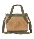 Insulated Waxed-Canvas Tote, Medium