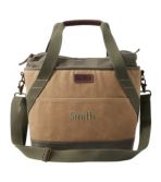 Insulated Waxed-Canvas Tote, Medium