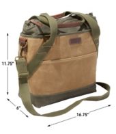 Insulated Waxed Canvas Tote Medium Tote Bags at L.L.Bean