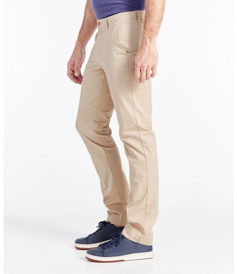 Mens Chinos Trousers Slim Fit Jeans Stretch Straight Leg Pants