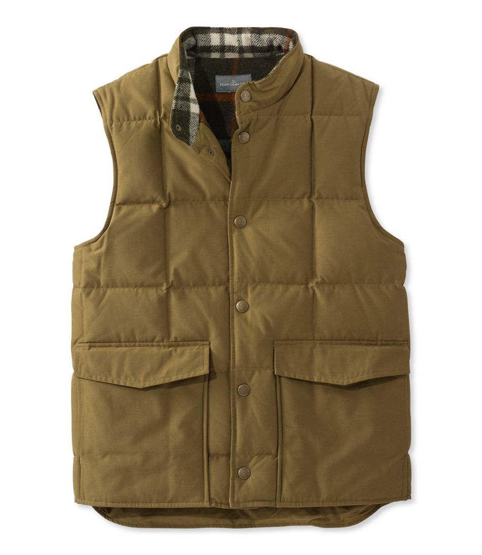 Men's Signature Quilted Vest, Wool-Lined | Outerwear & Jackets at L.L.Bean