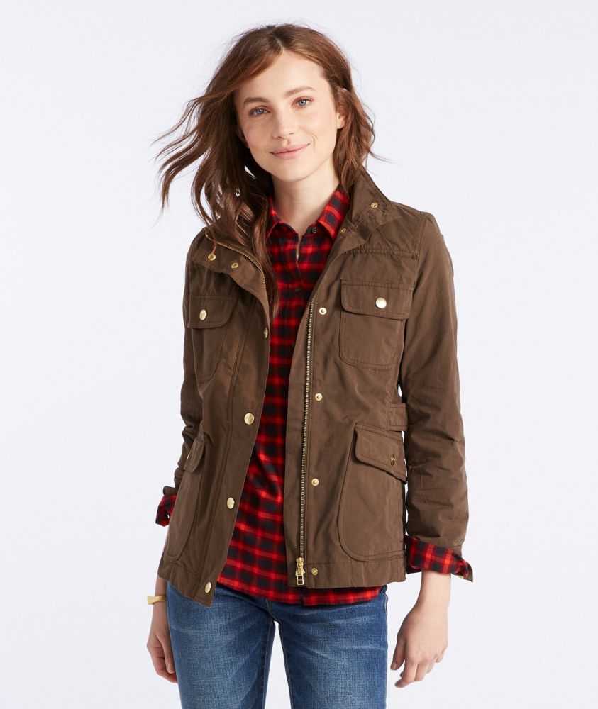 women's waxed jacket