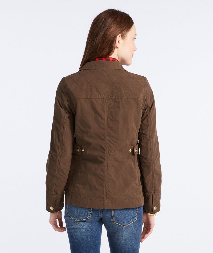 ll bean signature waxed field jacket