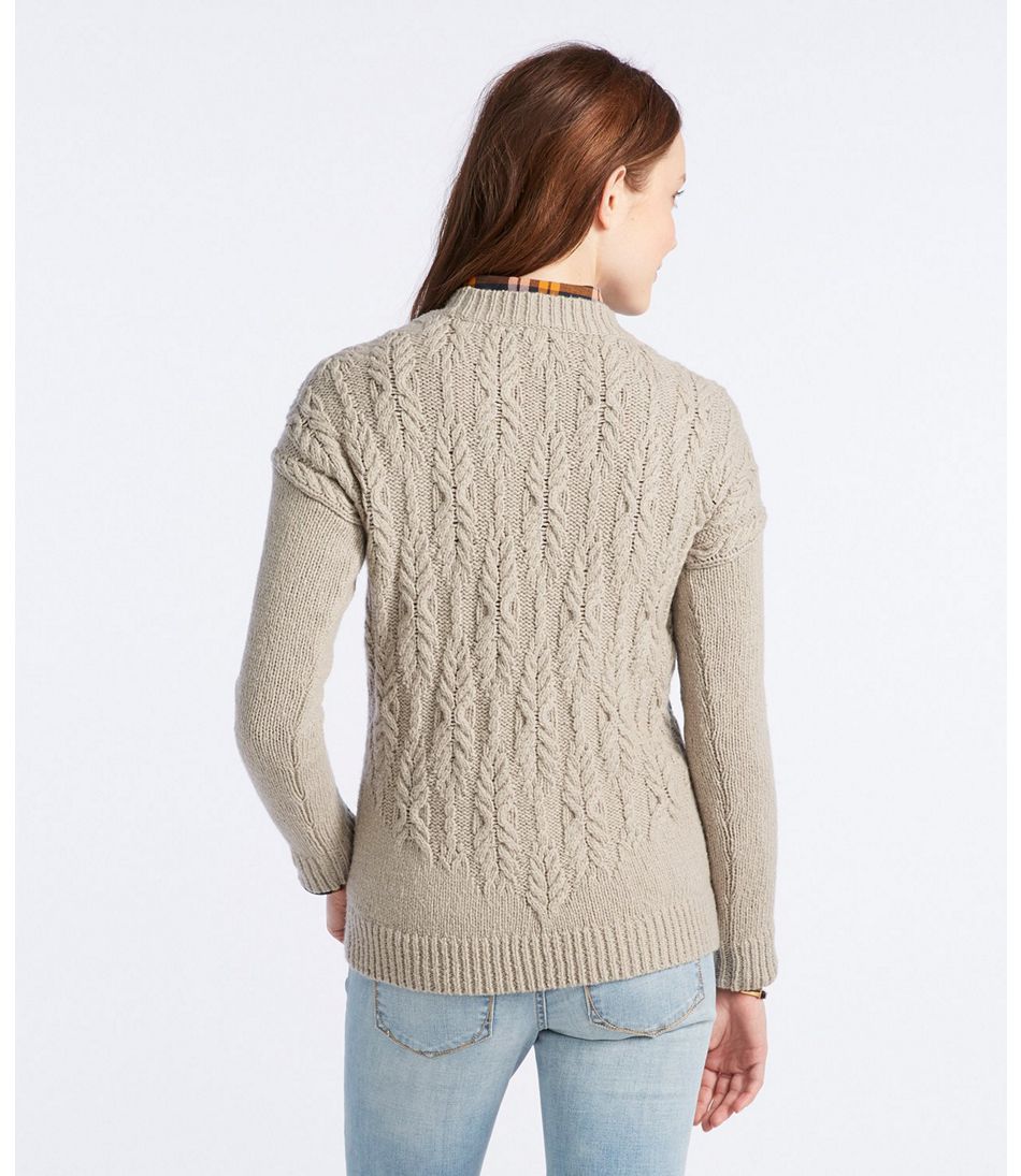 Signature Cascading Cable Sweater