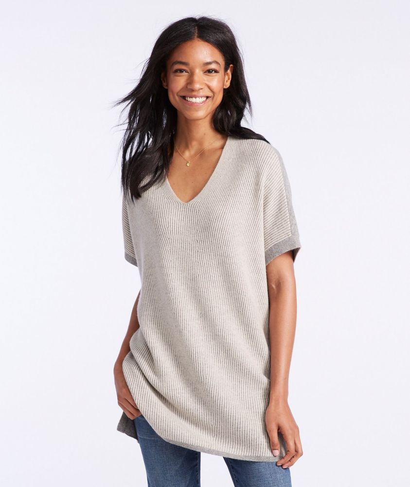 v neck tunic sweatshirt