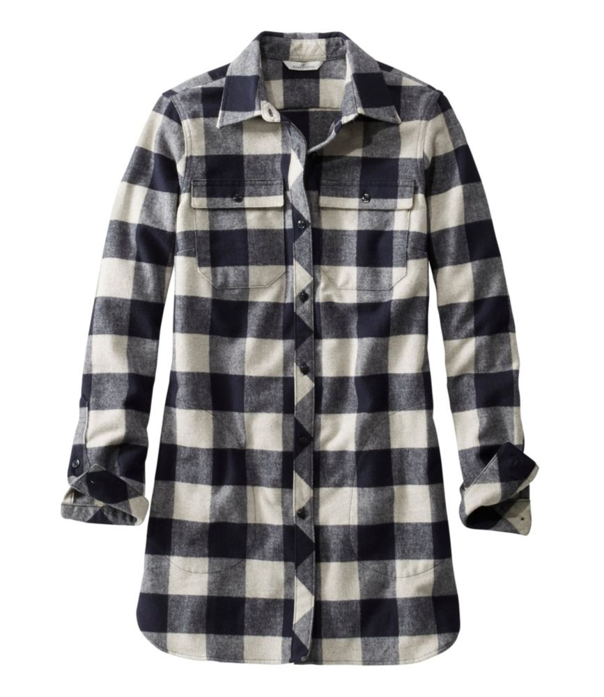 Dark Indigo Heather Plaid