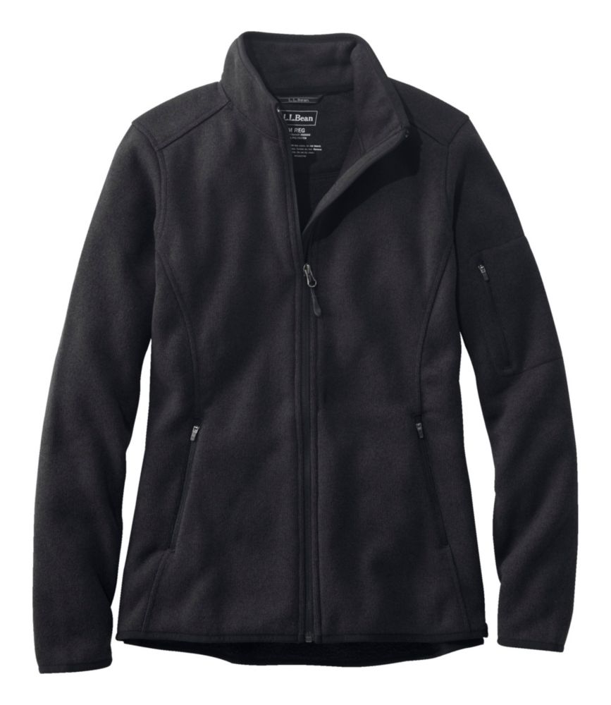 ll bean full zip fleece