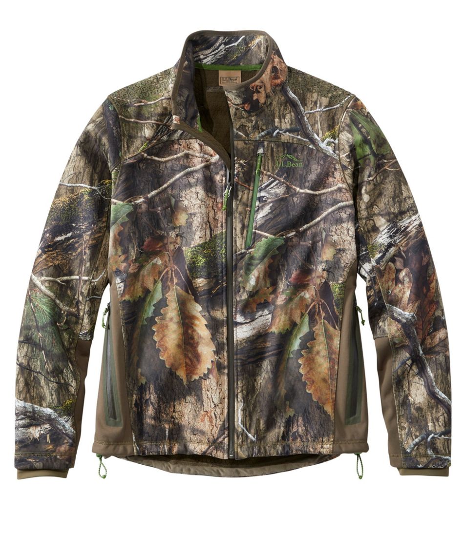 Men's Ridge Runner Soft-Shell Hunting Jacket, Camo | Outerwear & Vests ...