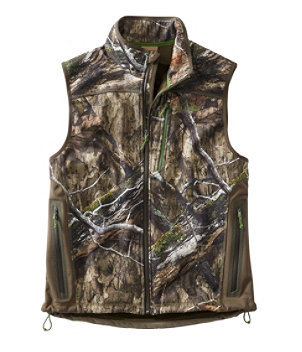Men's Ridge Runner Soft-Shell Vest, Camo