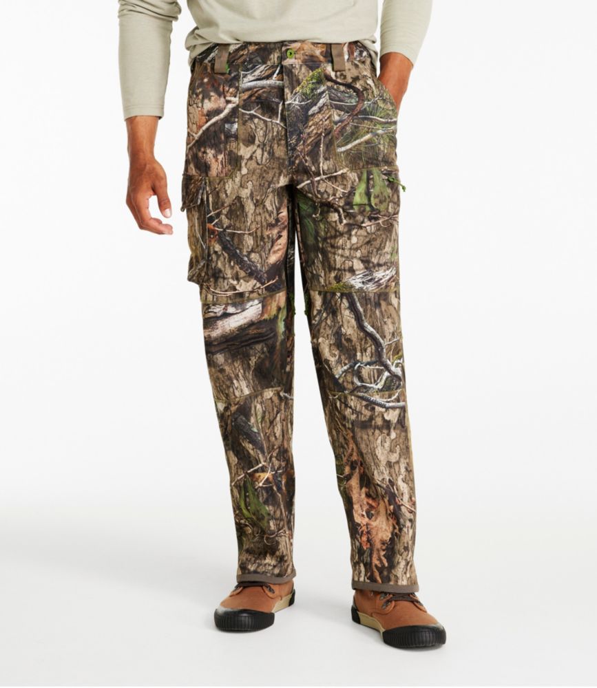 Men's Ridge Runner Soft-Shell Hunting Pants, Camo, Mossy Oak Country DNA, small image number 2