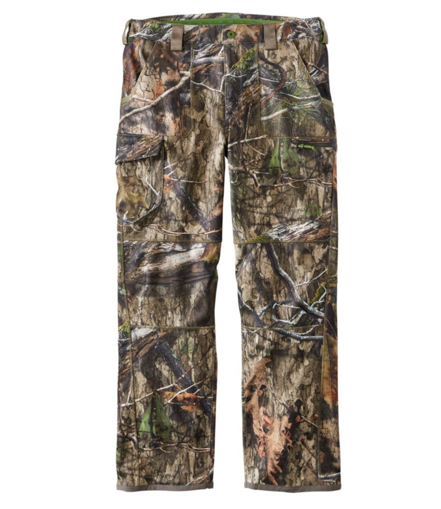 Men's Ridge Runner Soft-Shell Hunting Pants, Camo, Mossy Oak Country DNA, small image number 1