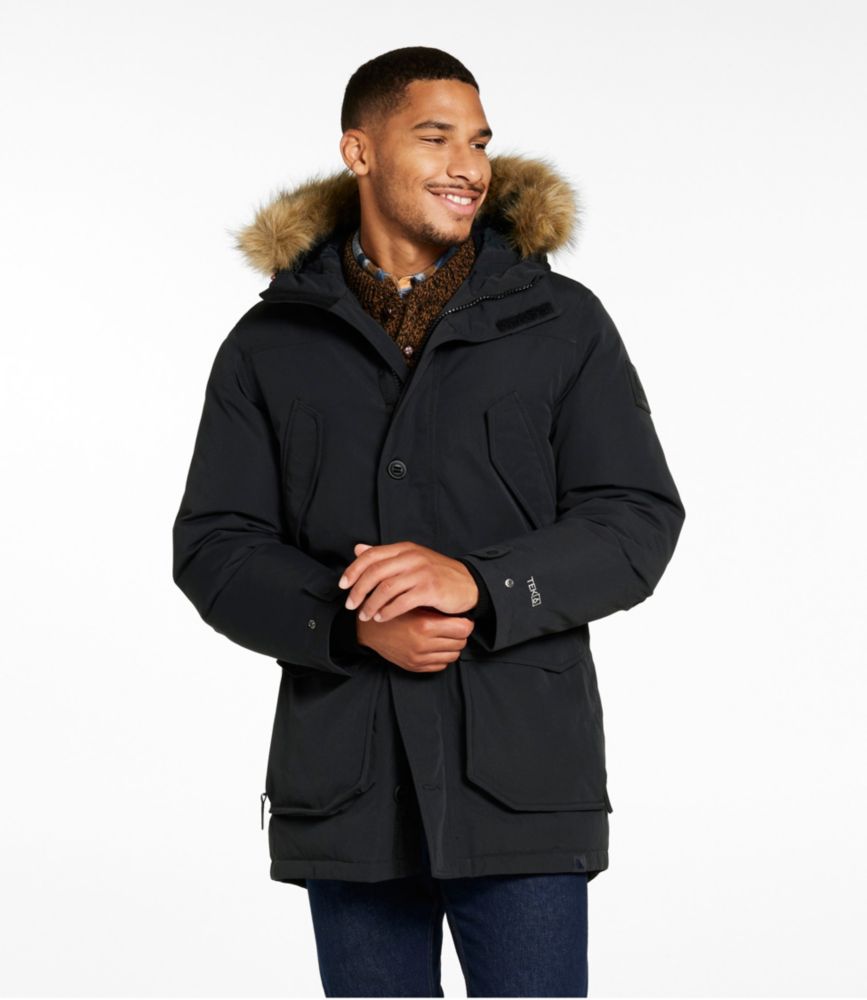 Men's Maine Mountain Parka, Black, small image number 2