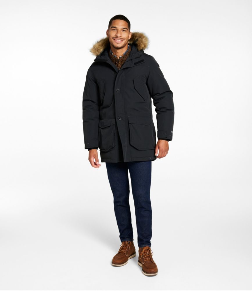 Men's Maine Mountain Parka, Black, small image number 4