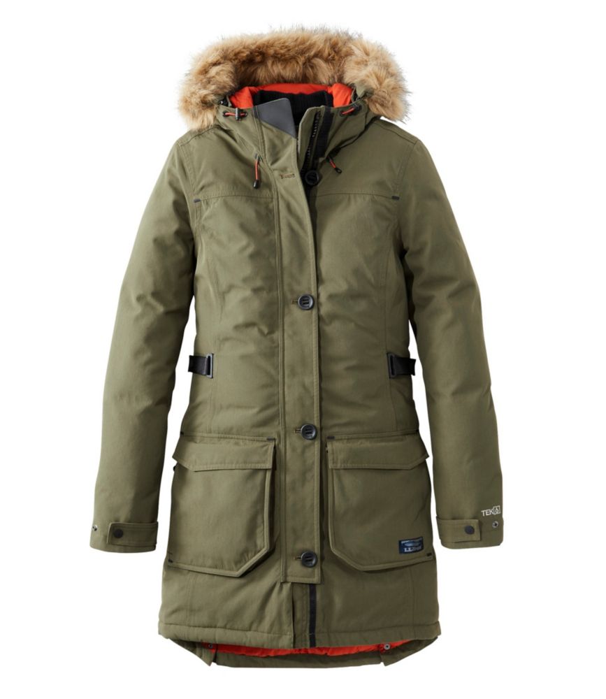 Women's Maine Mountain Parka, Kelp Green, small image number 1