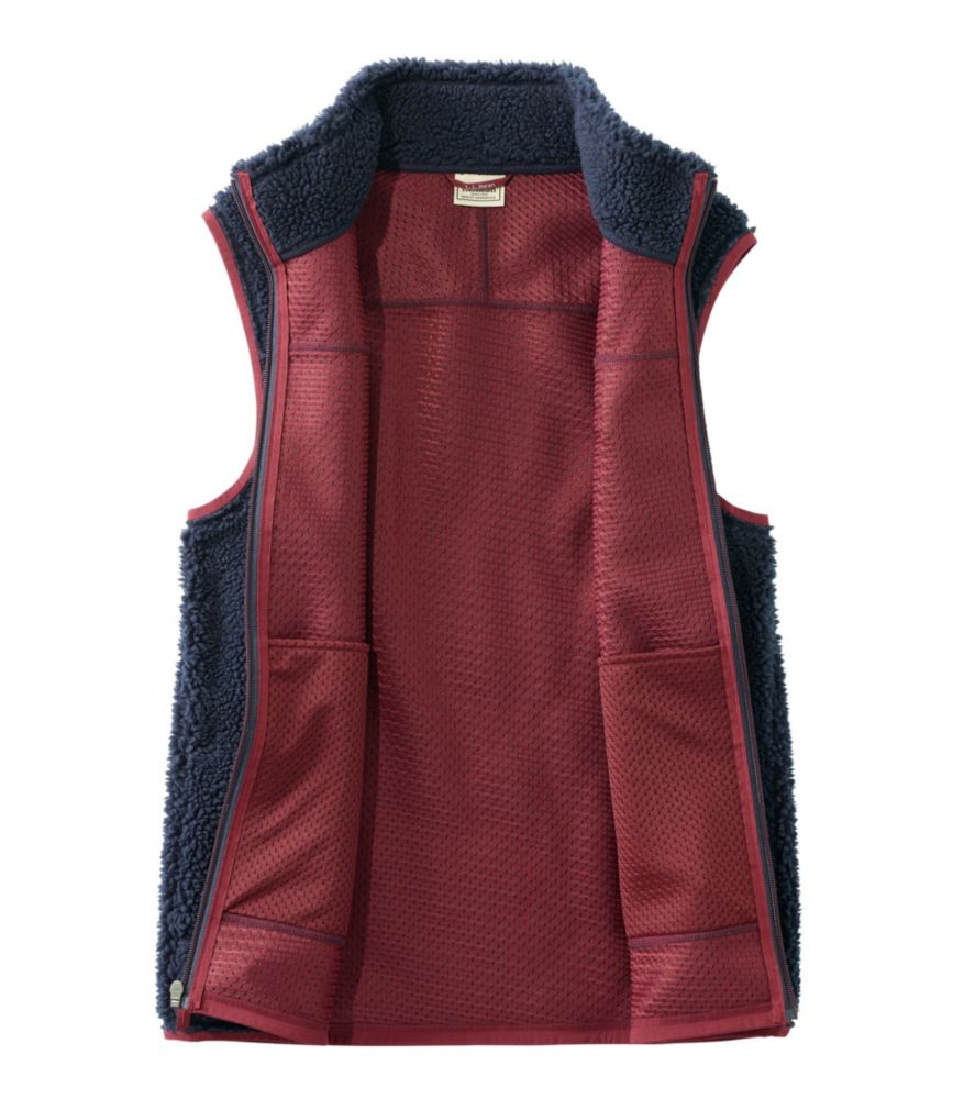 ll bean sweater fleece vest