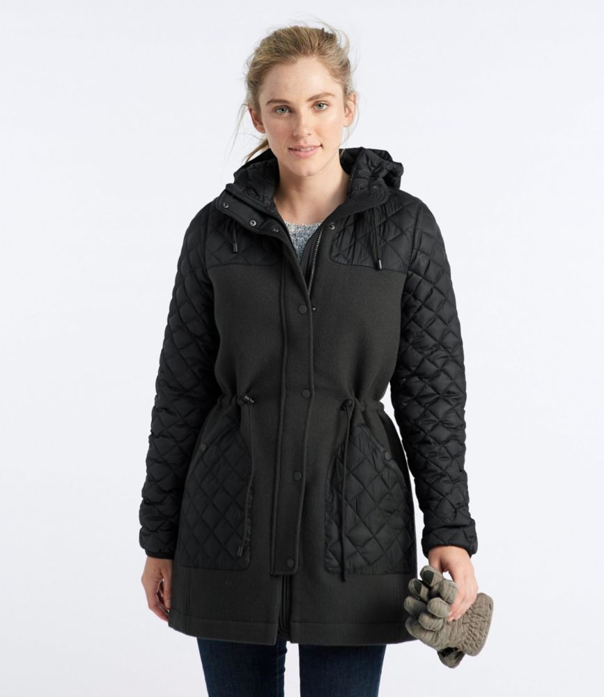 ll bean womens coats wool